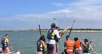 Sortie en paddle (2h) La Rochelle avec moniteur - TEX'