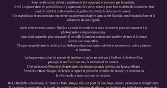 Exposition - Djulijan de La Crouée - La nuit du photographe