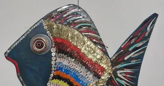 Le collectif Le clapotis des crayons exposent à la maison de l'eclusier